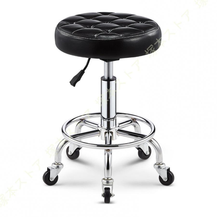 キャスター付き 丸椅子 キャスター付き椅子 回転椅子 エステスツール