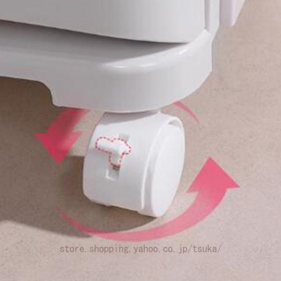 ゴミ箱 縦型分類ワゴン 分別 ごみ箱 おしゃれ ふた付き キッチン スリム キッチンワゴン キャスター付 移動可能 ゴミ箱 目隠し分別 キッチン 台所 雑貨_9