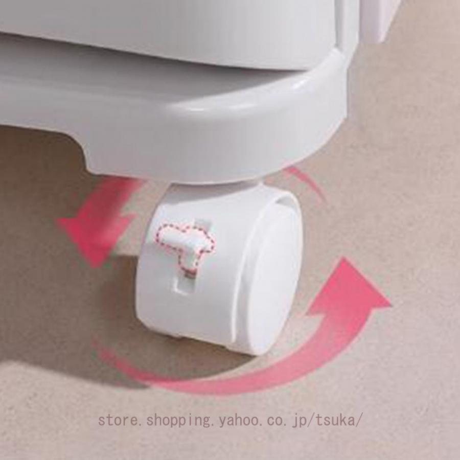 ゴミ箱 おしゃれ ふた付き キャスター付き キッチンワゴン 分類ワゴン 移動簡単 ごみ箱 袋が見えない キッチン用 リビング用 防臭 厚手 大容量 おしゃれ_9