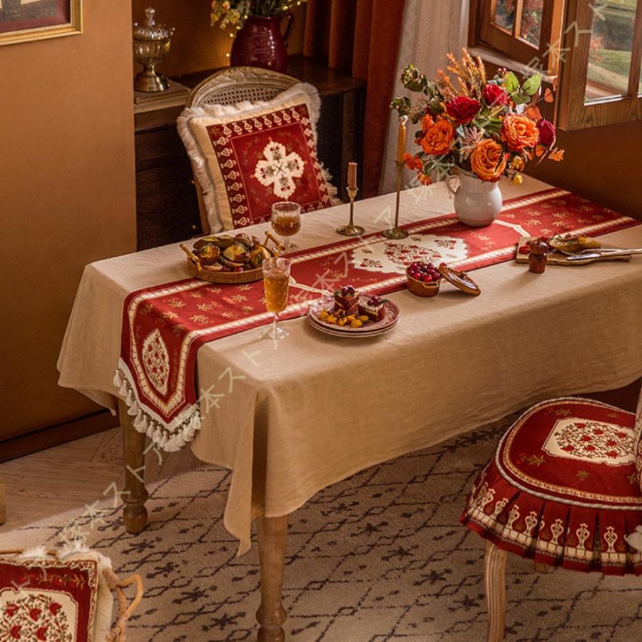 贅沢品 クラシック タッセル付き 花 エレガント テーブルクロス 宮廷風 長方形 テーブルセンター おしゃれ テーブルランナー北欧 ホーム 装飾品 インテリア テーブルクロス カラー カラー 1 Www Collectiviteslocales Fr