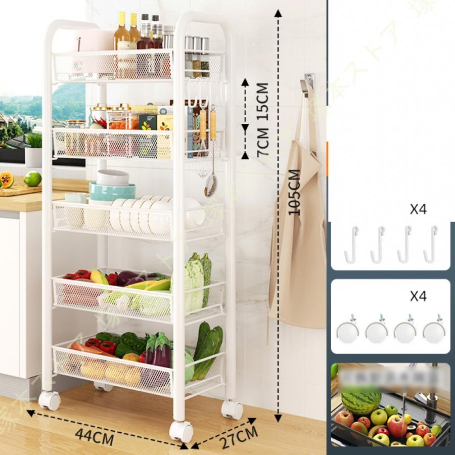 はいｌ58　ジャバラ開閉 サービスワゴン キャスター付き キッチンワゴン Amazon.co.jp: キッチンワゴン・アイランド キッチン 2段/3段