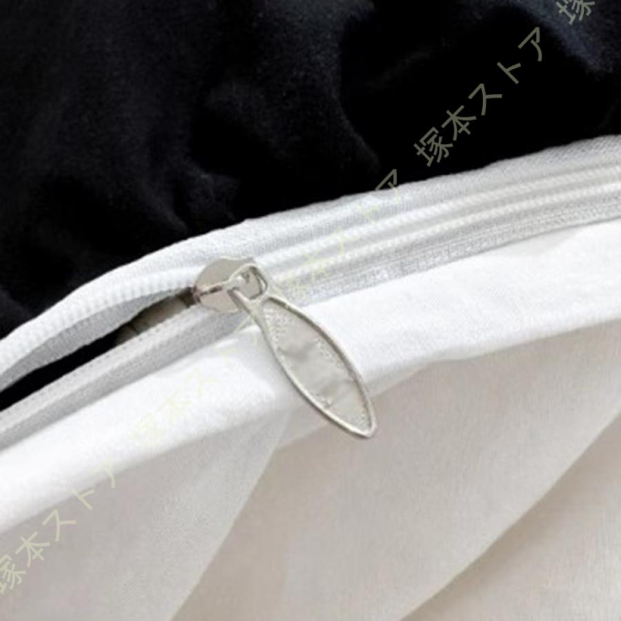 ウェディング 布団カバー ダブル 4点セット 姫系 寝具カバー 3点セット シングル 結婚式 プリンセス風 かわいい フリル 刺繍 ベッドスカート フラットシーツ_20