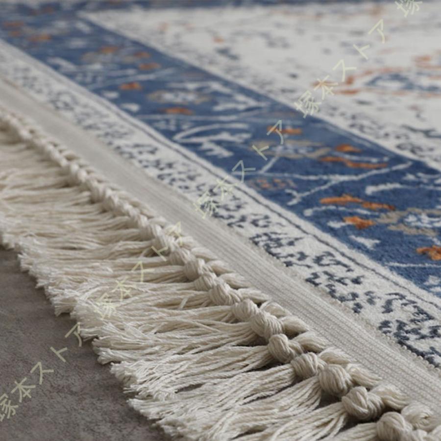 ペルシャ絨毯　フリンジ付き ≪浅草本店≫ ペルシャ絨毯 940(フリンジを含めると1075)×620