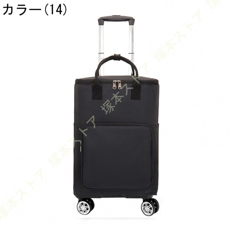 ブラック キャリーカート ヘアメイク 出張 開口部がフラップ仕様でアイテムの出し入れがスムーズ