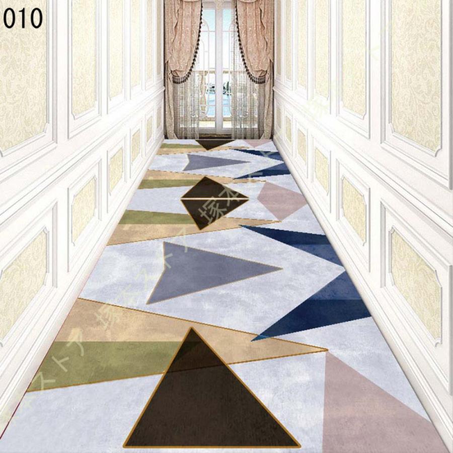 廊下敷き カーペット ロング ラグ マット 洗える 滑り止め 絨毯 床保護 花柄 3D効果 廊下マット 玄関マット 廊下敷きカーペットラグ ロング 廊下 |  | 45