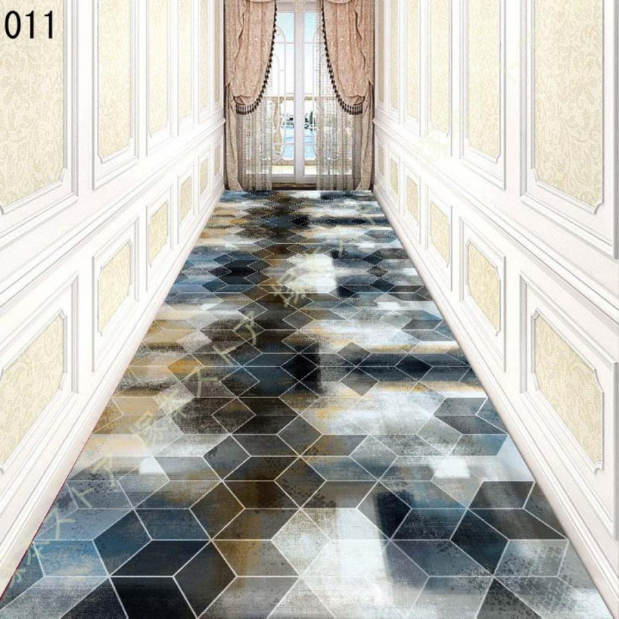 廊下敷き カーペット ロング ラグ マット 洗える 滑り止め 絨毯 床保護 花柄 3D効果 廊下マット 玄関マット 廊下敷きカーペットラグ ロング 廊下 |  | 46