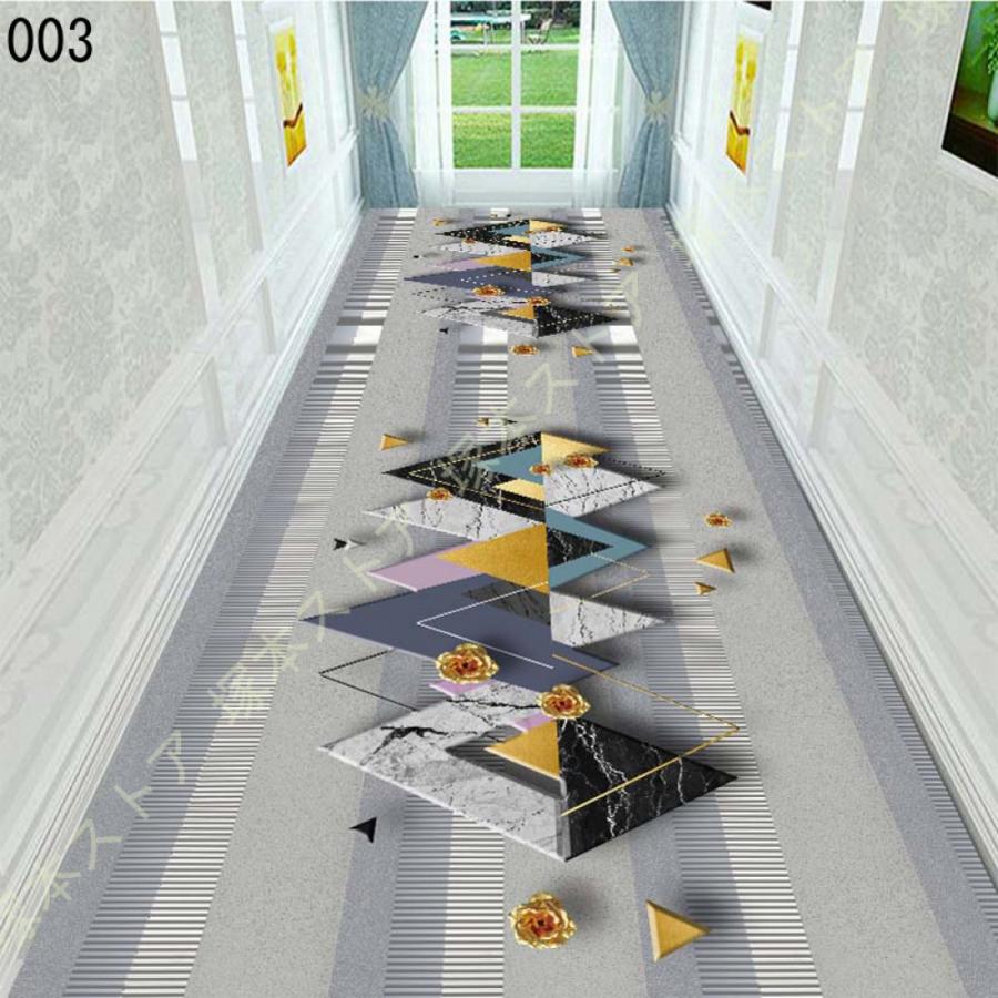 廊下敷き カーペット ロング ラグ マット 洗える 滑り止め 絨毯 床保護 花柄 3D効果 廊下マット 玄関マット 廊下敷きカーペットラグ ロング 廊下 |  | 38