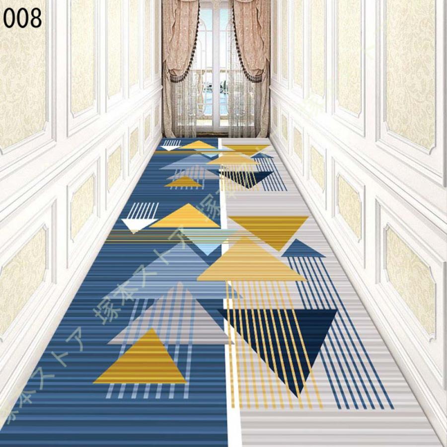 廊下敷き カーペット ロング ラグ マット 洗える 滑り止め 絨毯 床保護 花柄 3D効果 廊下マット 玄関マット 廊下敷きカーペットラグ ロング 廊下 |  | 43