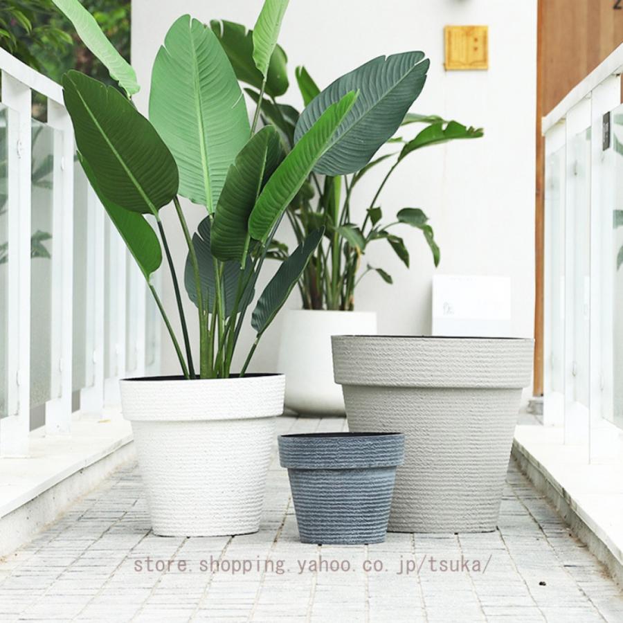 プランター 大型 おしゃれ 受け皿付き 植木鉢 深型 軽量 プラスチック 屋内 屋外用 プランター 深型 直径*高さ22.*14.5 28.7*21.5 cm 排水穴付き 観葉植物 鉢_14