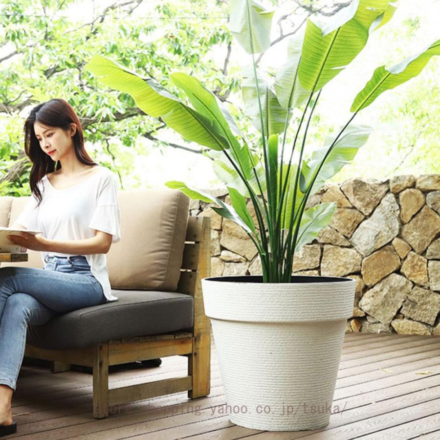 プランター 大型 おしゃれ 受け皿付き 植木鉢 深型 軽量 プラスチック 屋内 屋外用 プランター 深型 直径*高さ22.*14.5 28.7*21.5 cm 排水穴付き 観葉植物 鉢_9