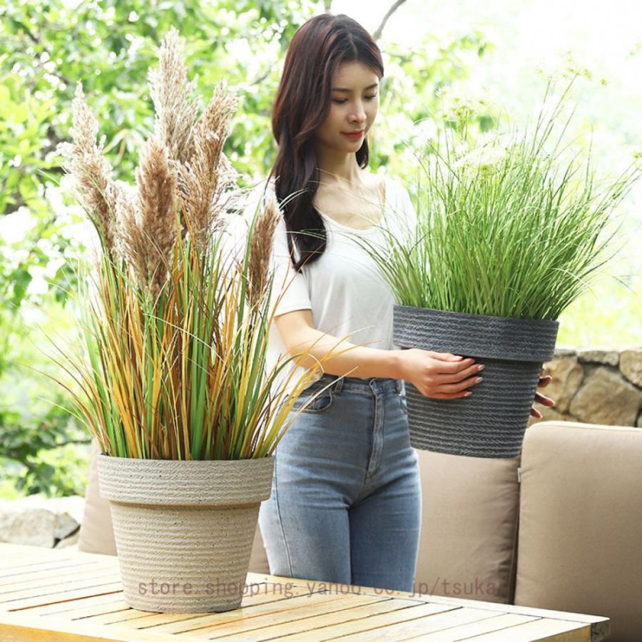 プランター 大型 おしゃれ 受け皿付き 植木鉢 深型 軽量 プラスチック 屋内 屋外用 プランター 深型 直径*高さ22.*14.5 28.7*21.5 cm 排水穴付き 観葉植物 鉢_13