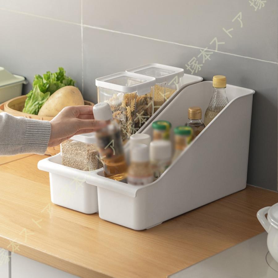 キッチン ドリンク用 スナック用 ストックボックス コロ付き ふたなし 