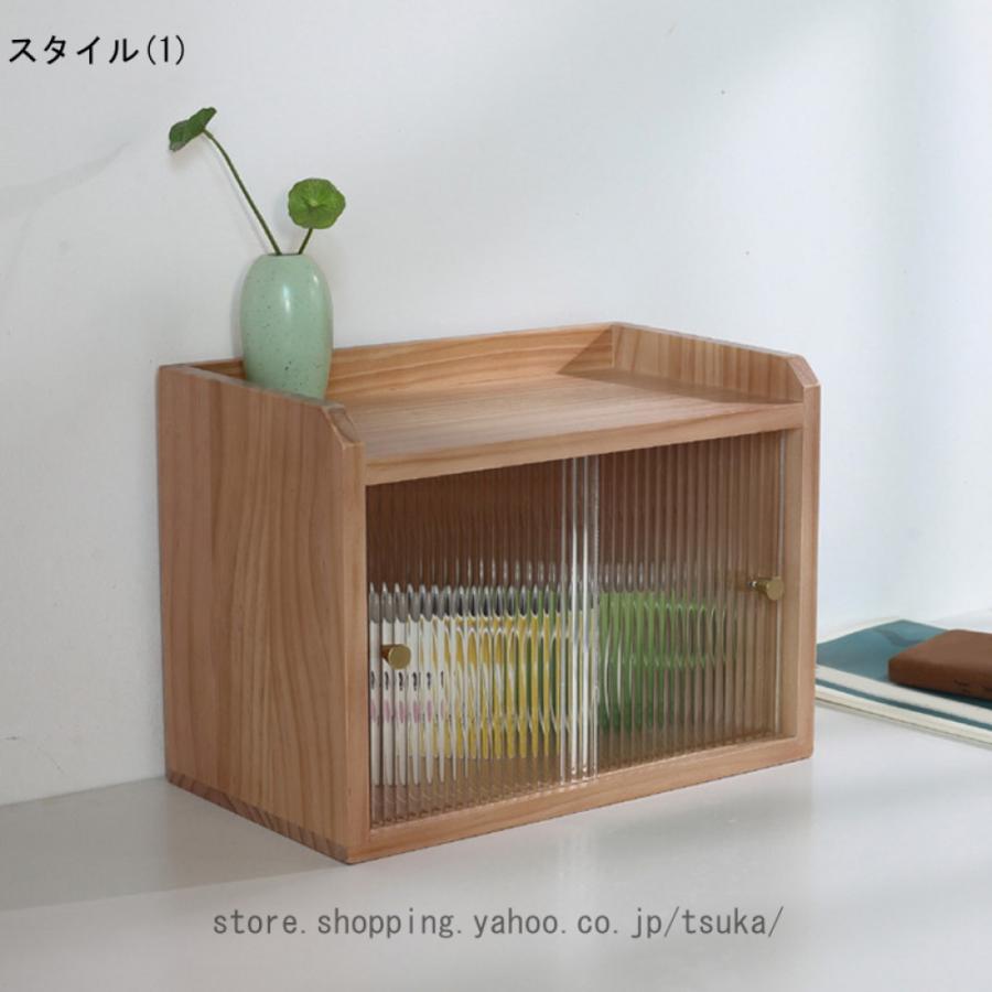 ミニ食器棚 ロータイプ 木製 大容量 安定 フラットタイプ ウォールナット 防塵 防湿 防虫 フラップ扉 おしゃれ キッチン キャビネット 食器 調味料入れ 鍋_5