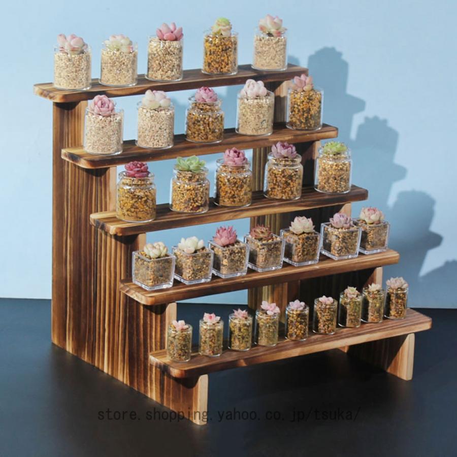 ディスプレイ スタンド 卓上 木製 展示台 フィギュア コレクション