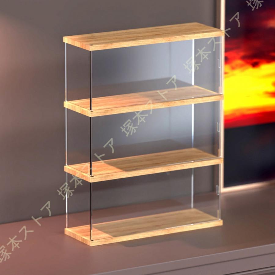 ハンドメイド　ディスプレイ台　飾り棚　ティッシュケース アクセサリー収納 陳列棚/ジュエリー収納/ディスプレイ - Makko