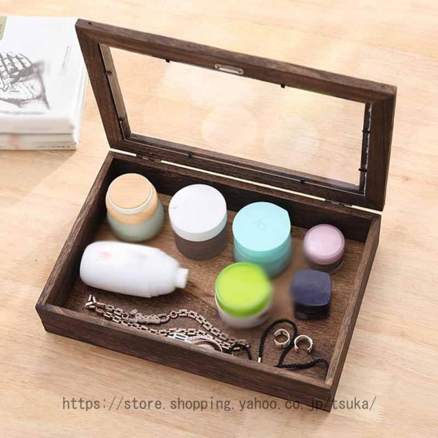 ミニ卓上キャビネット 木製 デスクオーガナイザー 収納ケース 小物収納ケース 小物入れ 整理 収納ボックス キャビネット チェスト 小型 収納ボックス |  | 15