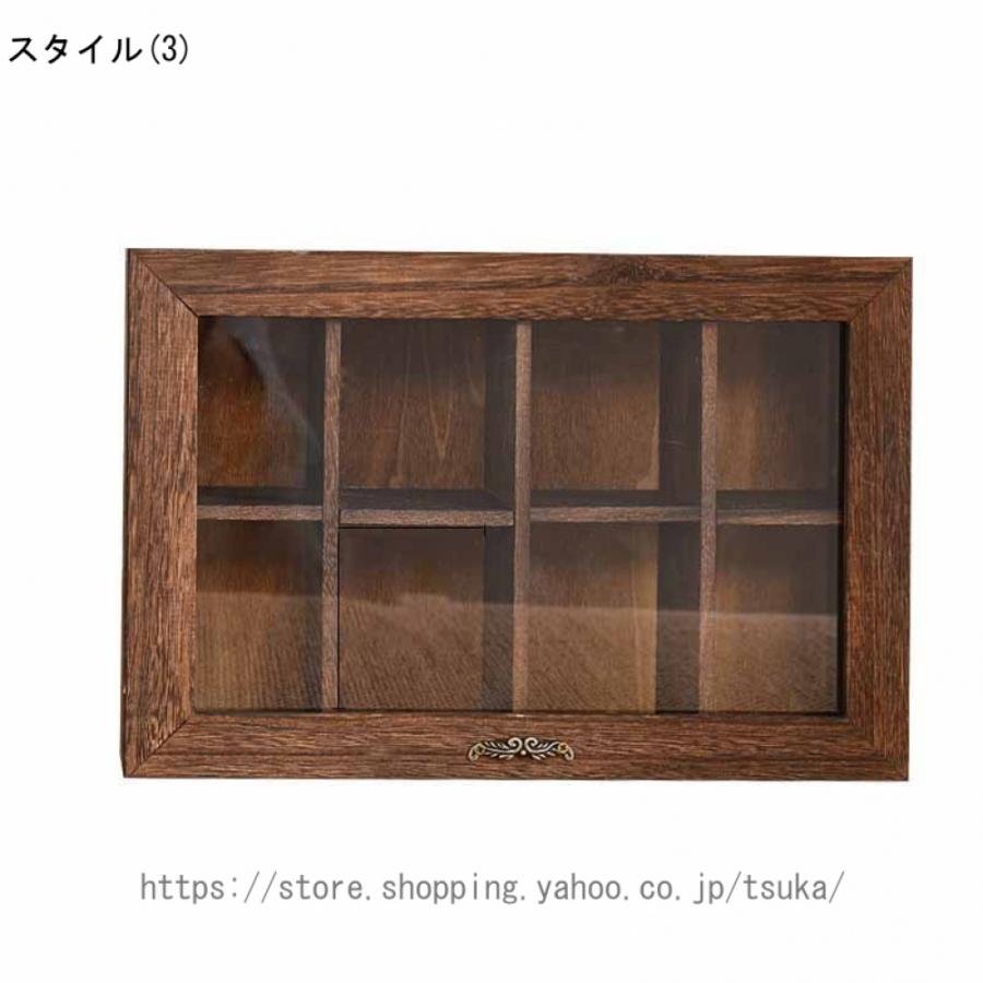 ミニ卓上キャビネット 木製 デスクオーガナイザー 収納ケース 小物収納ケース 小物入れ 整理 収納ボックス キャビネット チェスト 小型 収納ボックス |  | 05