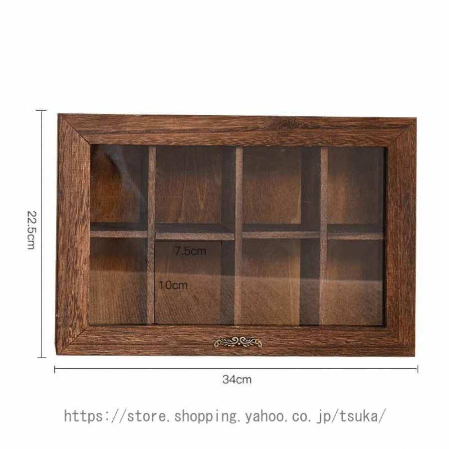 ミニ卓上キャビネット 木製 デスクオーガナイザー 収納ケース 小物収納ケース 小物入れ 整理 収納ボックス キャビネット チェスト 小型 収納ボックス |  | 09