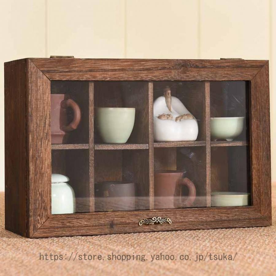 ミニ卓上キャビネット 木製 デスクオーガナイザー 収納ケース 小物収納ケース 小物入れ 整理 収納ボックス キャビネット チェスト 小型 収納ボックス |  | 10