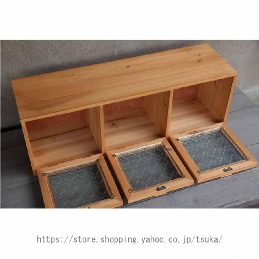 ミニ食器棚 扉付き ミニ 卓上キャビネット 収納ボックス 取っ手付き