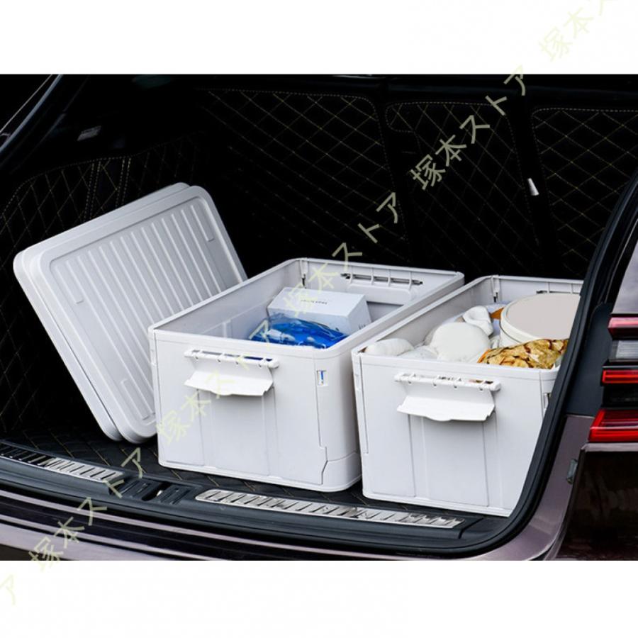 収納ボックス 折りたたみ ふた付き コンテナ 積み重ね 蓋つき 収納ケース 2個セット 収納 ボックス 折り畳み スタッキング 折りたたみコンテナ 衣類 軽量_9