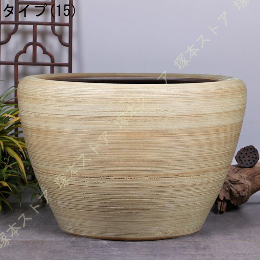 蘭鉢　盆栽鉢　植木鉢　陶芸　園芸　盆栽　ガーデニング 植木鉢 プランター大型 軽い プランター 金魚鉢 深い 陶器鉢 光沢感