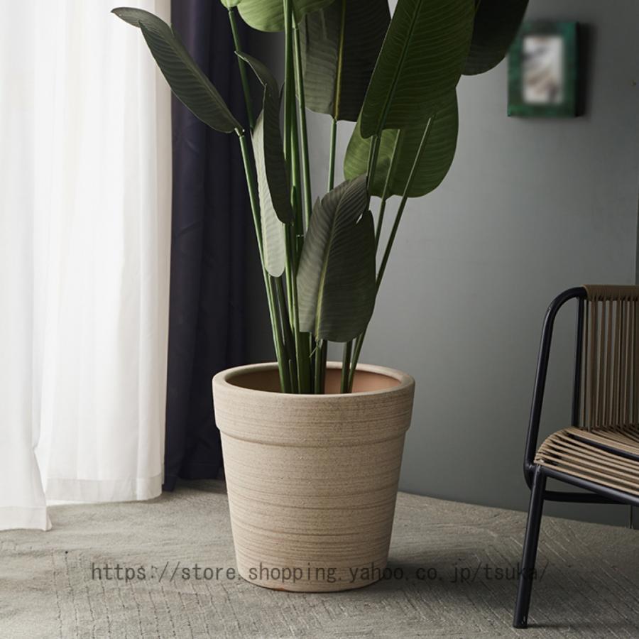 陶器植木鉢大 軽い鉢 素焼き鉢 アンティーク 陶器プランター 大きい