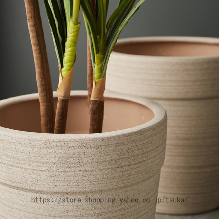 陶器植木鉢大 軽い鉢 素焼き鉢 アンティーク 陶器プランター 大きい
