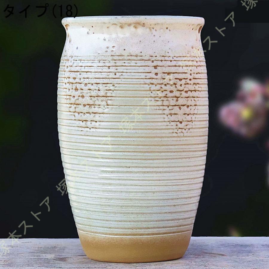 【新品】大鉢 植木鉢 作家鉢 陶器 貫入 ホワイト 植木鉢 ガジュマル 観葉植物 鉢 プランター 陶器鉢 大型プランター