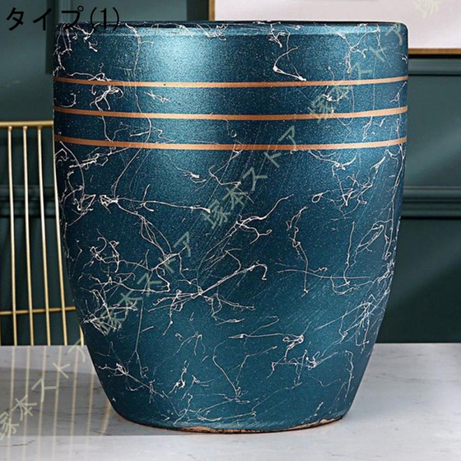 植木鉢 園芸鉢 セメントプランター セメントポット 穴あけ 運びやすい アンティーク サボテンポット ガジュマル用の鉢 盆栽 室内用植木鉢 アンティーク風_3