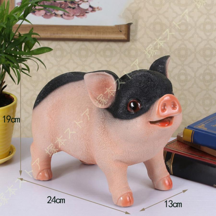 豚 貯金箱 ポリレジン貯金箱 貯金缶 カラー ブタ 子供 コイン箱 豚 貯金箱 ポリレジン貯金箱 貯金缶 カラー ブタ 子供 コイン箱