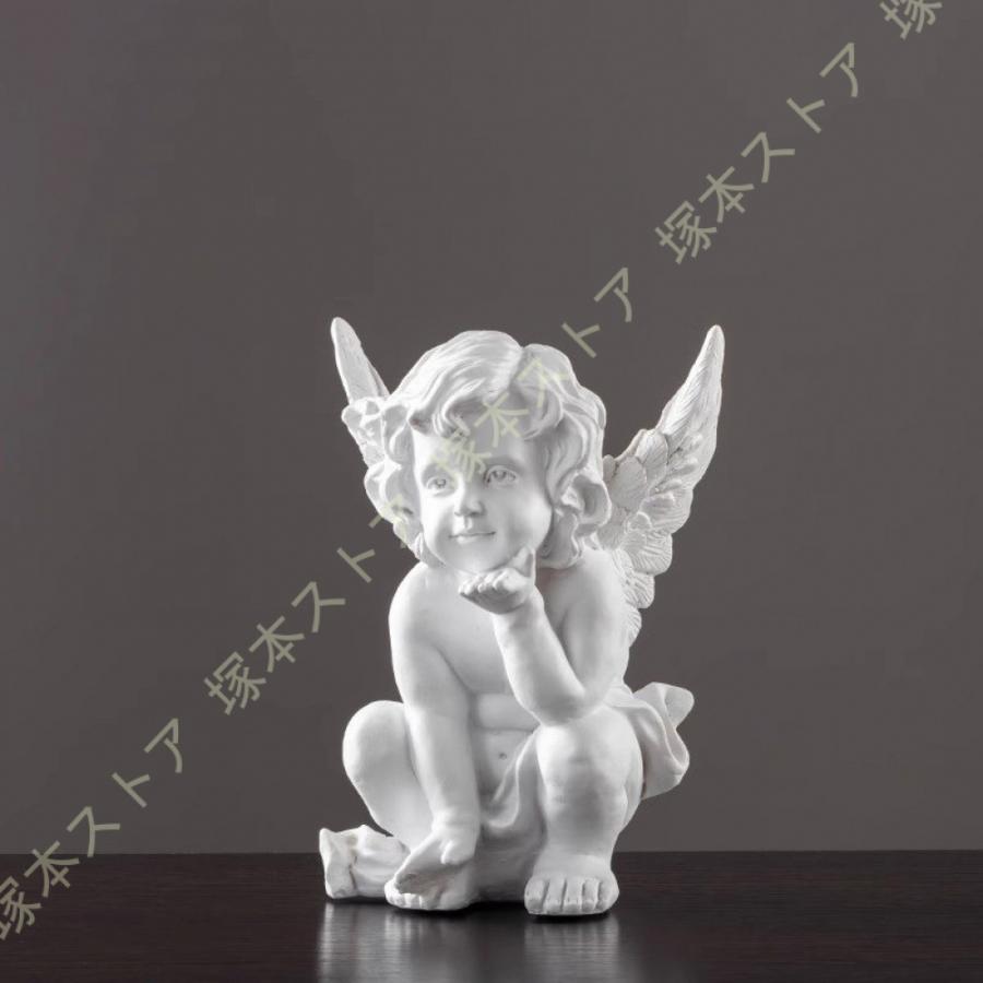アンティーク置物　エンジェル　天使　妖精オブジェ qsc-576-4.jpg