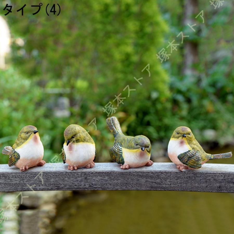 ガーデンオーナメント 鳥 2羽 小鳥 置き物 おしゃれ 本物 ガーデンオーナメント 鳥 2羽 小鳥 置き物 おしゃれ 本物