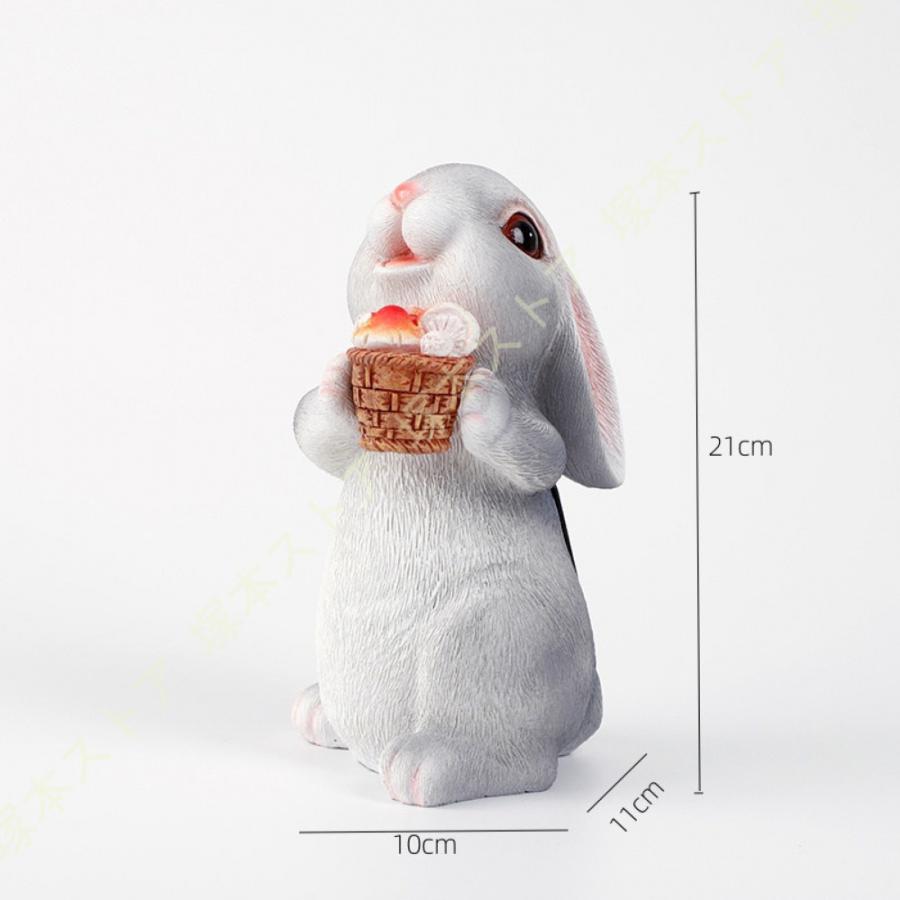 可愛い置物 ソーラー置物 ソーラーライト お洒落 リス 可愛い置物 ガーデン