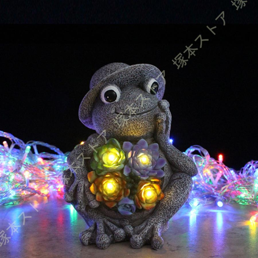 かえる 動物の置物 ガーデニング雑貨 アンティーク調 ガーデン
