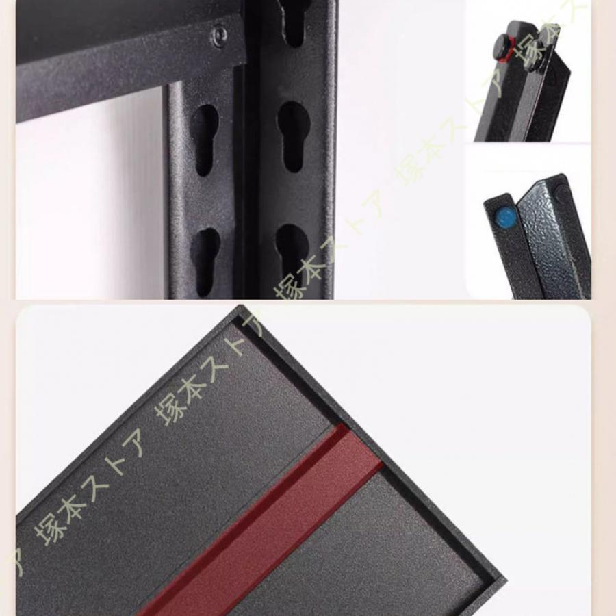 スタンド バスルーム 収納 縦型 洗濯機ラック ランドリーラック 多機能収納ラック シェルフ ラック 調節可能な棚 滑り止め トイレラック 洗濯機上の収納ラック_7