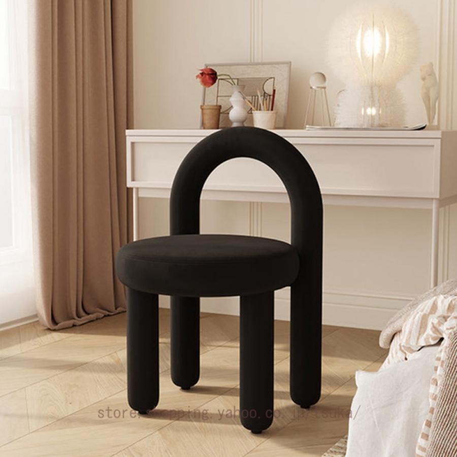 ダイニングチェア 化粧椅子 疲れにくい 美容室 喫茶店 寝室 かわいい