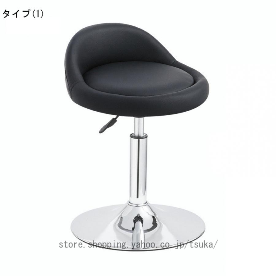 ダイニングチェア 回転 昇降式 バーチェア PUレザー ハイチェア 背もたれ バースツール ダイニングチェア キッチン 回転椅子 ハイスツール 足置き_7