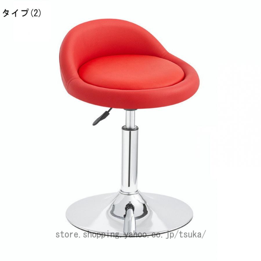 ダイニングチェア 回転 昇降式 バーチェア PUレザー ハイチェア 背もたれ バースツール ダイニングチェア キッチン 回転椅子 ハイスツール 足置き_8
