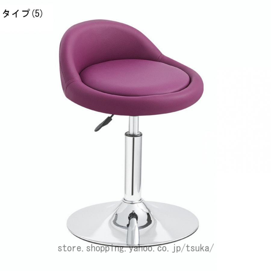 ダイニングチェア 回転 昇降式 バーチェア PUレザー ハイチェア 背もたれ バースツール ダイニングチェア キッチン 回転椅子 ハイスツール 足置き_11