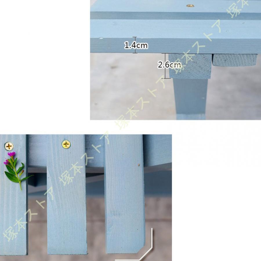 木製 3段 フラワースタンド ガーデニング フラワー 園芸 ラック 棚 鉢植え スタンド 盆栽棚 軽量 頑丈 屋外 室内 プランターラック プランタースタンド 収納_8
