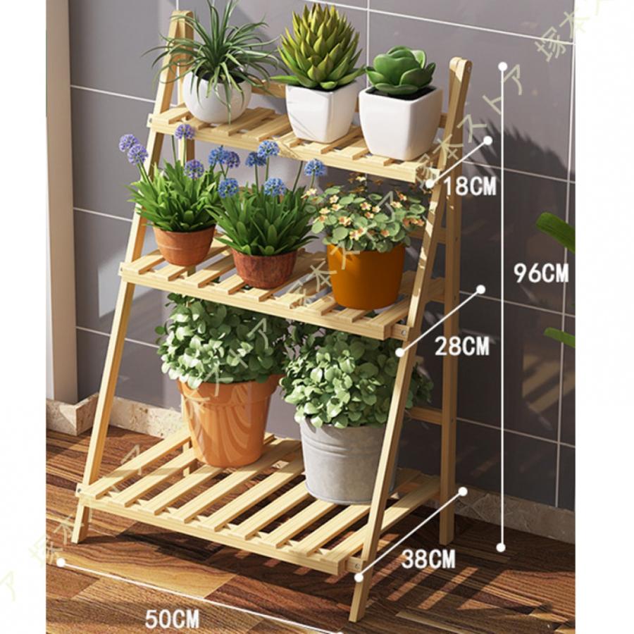 花台 フラワースタンド プランタース 竹製 天然竹 折りたたみ式