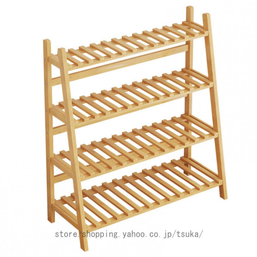 竹製スタンド ナチュラル フラワースタンド 花台 スリム おしゃれ 北欧