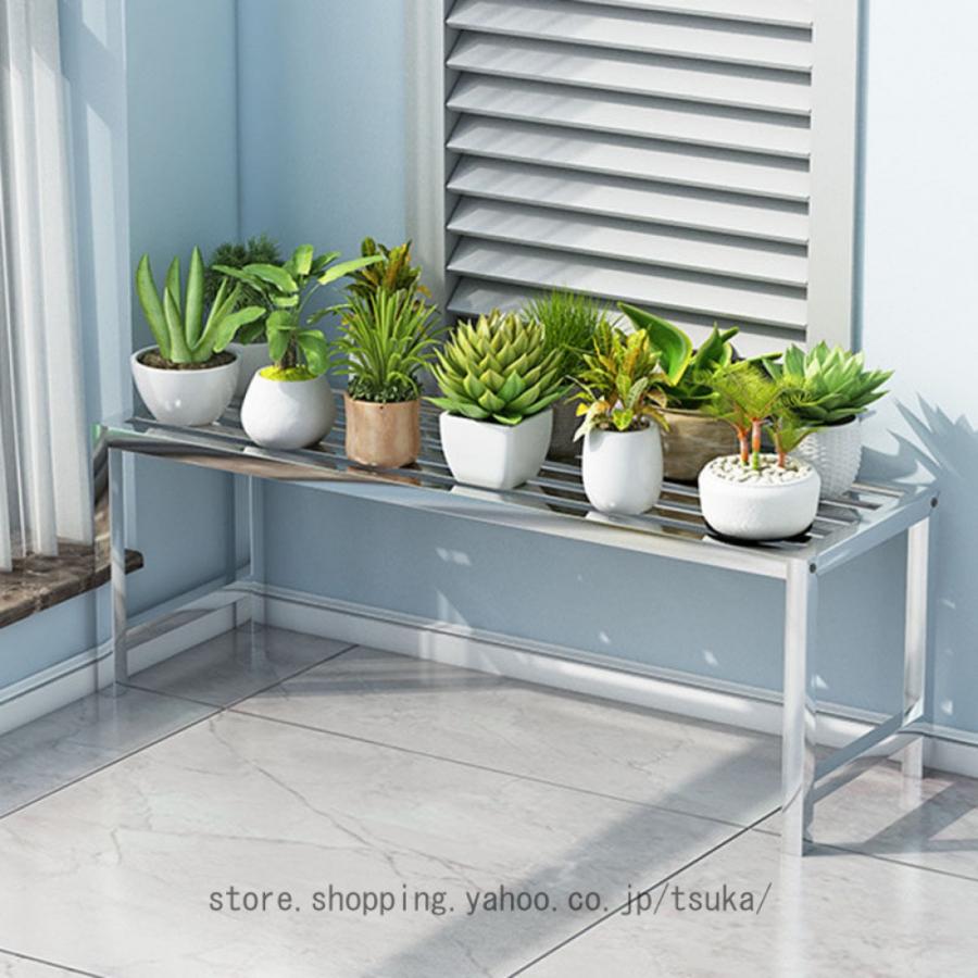 プランタースタンド ガーデンラック フラワースタンド ステンレス鋼制