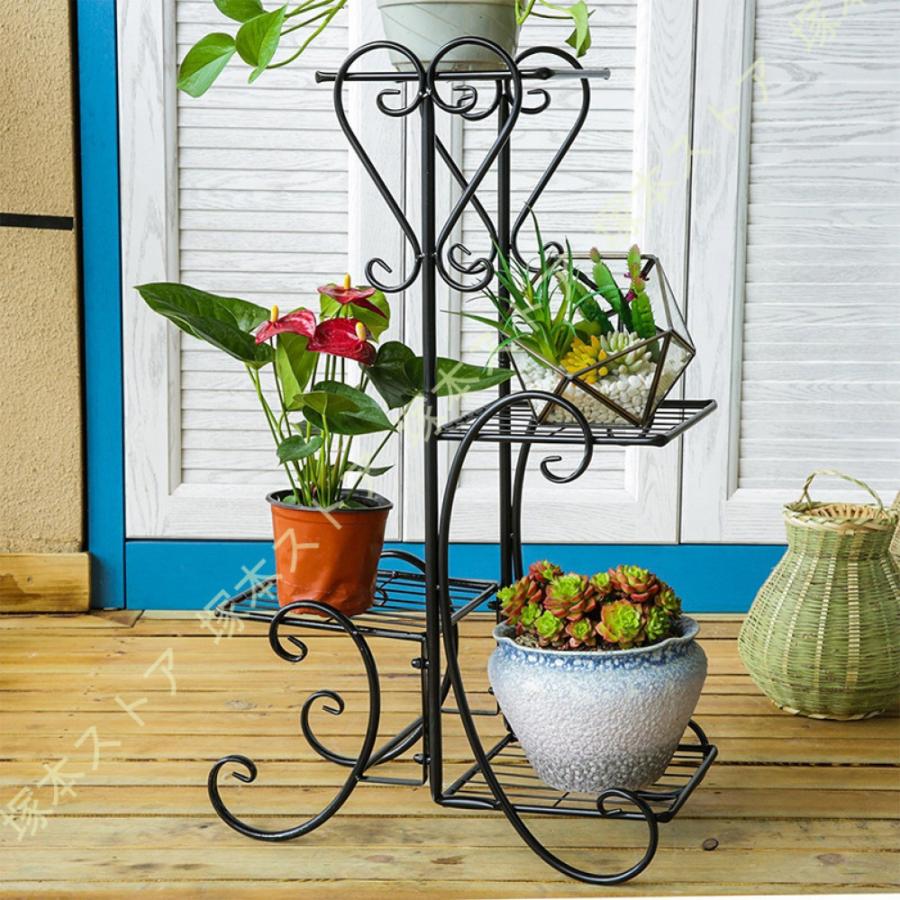 フラワースタンド フラワーラック アイアン 花台 アンティーク
