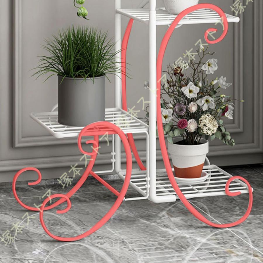 フラワースタンド フラワーラック アイアン 花台 アンティーク