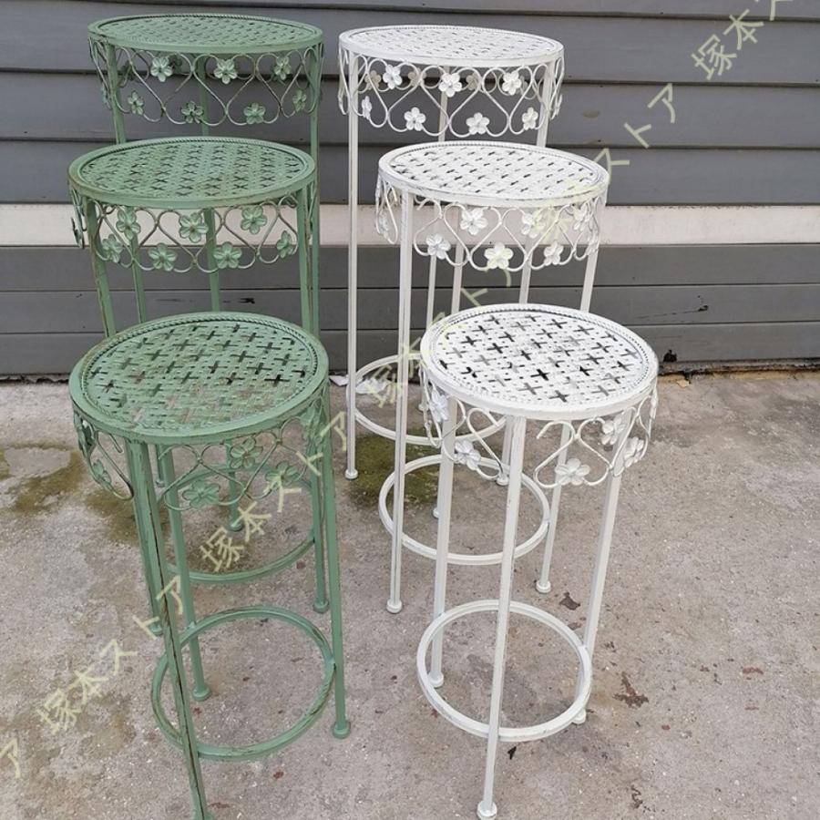 高さの違う フラワースタンド 3点セット アンティーク