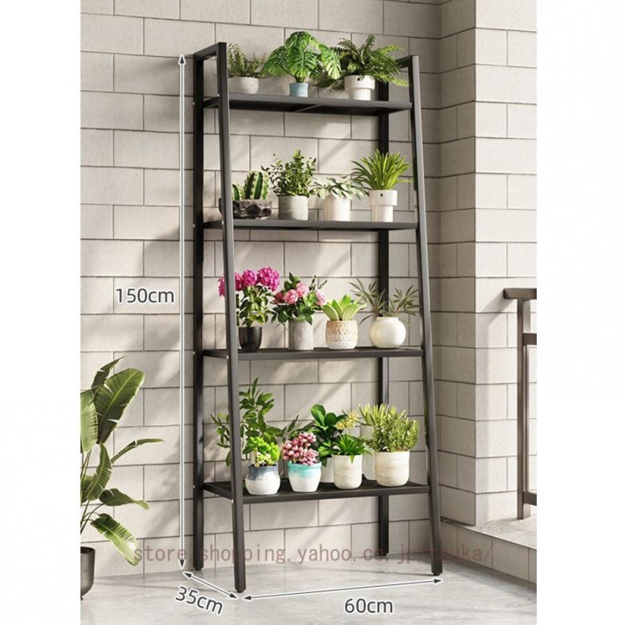 アイアンラック 4段 植物 フラワースタンド プランタースタンド