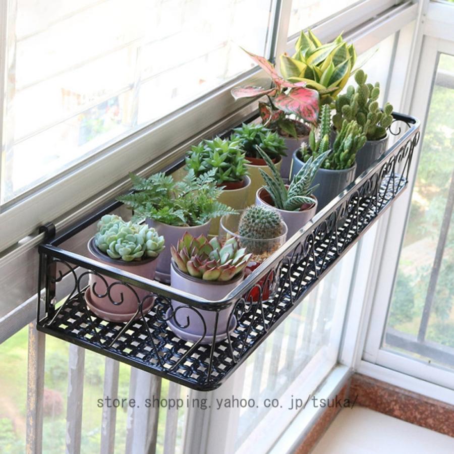 ガーデニング バルコニーハンギングフラワースタンド フラワーポット