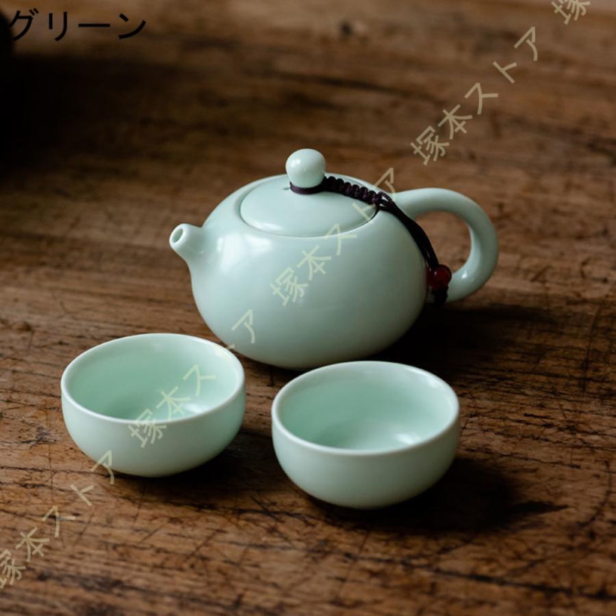 茶器セット 急須1 ミニ湯のみ6 陶器の茶こし付き はさみ焼 茶器 茶器セット 急須1 ミニ湯のみ6 陶器の茶こし付き はさみ焼 茶器